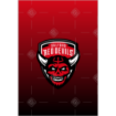 Salford Red Devils fade cake topper - portrait