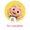 JJ-design topper - cupcakes