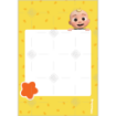 JJ-Birthday-frame-yellow frame - portrait
