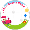 Animal-Train frame - round