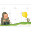 Percy animals picnic frame - landscape