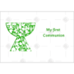 Communion Chalice green topper - landscape