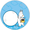 Moomintroll frame - round
